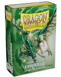 Štitnici za kartice Dragon Shield Sleeves - Small Matte Emerald (60 komada) - 1t