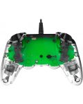 Kontroler Nacon за PS4 - Wired Illuminated Compact Controller, crystal green - 5t