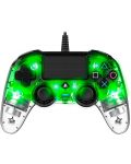 Kontroler Nacon за PS4 - Wired Illuminated Compact Controller, crystal green - 1t