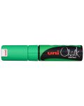 Marker kreda Uniball – Zeleni - 1t