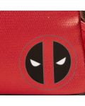 Ruksak Loungefly Marvel: Deadpool - Logo (Metallic) - 5t