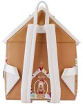 Ruksak Loungefly Disney: Mickey and Friends - Gingerbread House Mini - 4t