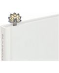 Straničnik za knjige Metalmorphose - Lotus Flower Pearl Gold - 3t