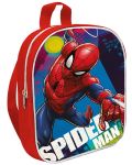 Ruksak za vrtić Kids Licensing - Spider-Man, 1 pretinac, crveni - 1t