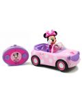Auto na daljinski Jada Toys Disney - Minnie Mouse, s figuricom - 2t
