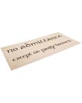 Replika Weta Movies: Lord of the Rings - No Admittance Sign - 2t