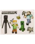 Set školskog pribora Graffiti Minecraft - 6 dijelova - 2t