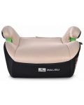 Autosjedalica Lorelli - Malibu, IsoFix, i-Size, 125-150 cm, bež - 2t