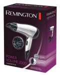 Fen za kosu Remington - D3015 Power Volume, 2000W, 3 stupnja, sivi - 2t