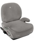 Sjedalo za auto KikkaBoo - i-Boost, i-Size, IsoFix, 125-150 cm, Light Grey - 1t