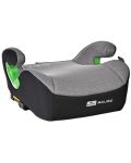 Autosjedalica Lorelli - Malibu, IsoFix, i-Size, 125-150 cm, siva - 1t