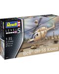 Model za sastavljanje Revell Vojni: Helikopteri - OH-58 Kiowa - 5t