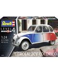 Modeli za sastavljanje Revell Suvremeni: Automobili - Citroën 2CV COCORICO - 2t