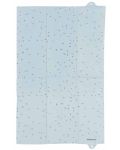 Sklopiva PVC podloga za presvlačenje KikkaBoo Bear with me - 80 x 50 cm, plava - 1t