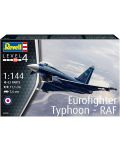 Sklopivi model Revell Vojni: Avioni - Eurofighter Tajfun RAF - 2t