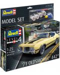Set za sastavljanje Revell Suvremeni: Automobili - Oldsmobile 71 Coupe - 6t