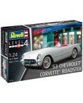 Sastavljivi model Revell Suvremeni: Automobili - 1953 Corvette Roadster - 10t