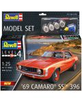 Set za sastavljanje Revell Suvremeni: Automobili - Camaro 69 SS - 5t