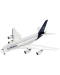 Model za sastavljanje Revell Suvremeni: Zrakoplovi- Airbus A380-800 Lufthansa - 1t