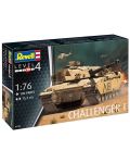 Model za sastavljanje Revell Vojni: Tenkovi - Challenger 1 - 5t