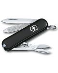 Švicarski džepni nož Victorinox - Classic SD, 7 funkcija, crni - 1t