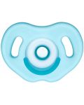 Silikonska duda varalica Wee Baby, - Full Silicone, 0-6 mjeseci, plava - 1t