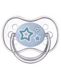 Silikonska duda varalica Canpol - Newborn Baby, 0-6 mjeseci, plava - 1t