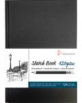 Blok za crtanje Hahnemuhle Sketch Book - A4, kozni povez, 64 lista - 1t