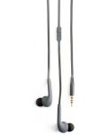 Slušalice s mikrofonom Boompods - Bassline, sive - 1t