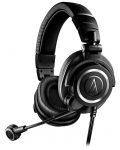 Slušalice s mikrofonom Audio-Technica - ATH-M50xSTS-USB, crne - 1t