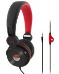Slušalice s mikrofonom TNB - Be color, On-ear, crno/crvene - 1t