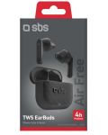 Slušalice s mikrofonom SBS - Air Free, TWS, crne - 6t
