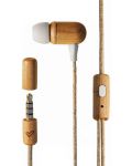 Slušalice s mikrofonom Energy Sistem - Eco Cherry Wood, smeđe - 1t