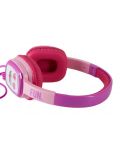 Dječje slušalice s mikrofonom Emoji - Flip n Switch, ružičasto/ljubičaste - 7t