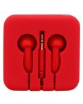 Slušalice TNB - Pocket, silikonska kutija, crvene - 1t