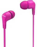 Slušalice s mikrofonom Philips - TAE1105PK, ružičaste - 1t
