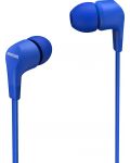 Slušalice s mikrofonom Philips - TAE1105BL, plave - 1t