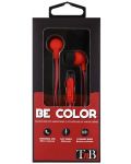 Slušalice s mikrofonomTNB - Be color, crvene - 4t