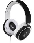 Slušalice s mikrofonom Maxell - B52, bijele/crne - 1t