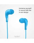 Slušalice s mikrofonom SBS - Mix 10, plave - 2t