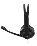 Slušalice s mikrofonom TNB - HS200, crne - 4t