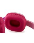 Dječje slušalice s mikrofonom Emoji - Flip n Switch, ružičasto/ljubičaste - 4t