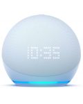 Smart zvučnik Amazon - Echo Dot 5, sa satom, plavi - 1t