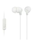 Slušalice Sony MDR-EX15AP - bijele - 1t