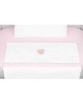 Set za spavanje za mini krevetić KikkaBoo Dream Big - 3 dijela, roza - 2t