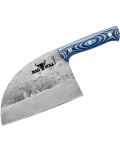 Srpski nož šefa kuhinje Samura - Madbull Almazan, 18 cm, plava crna drška - 1t