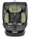 Autosjedalica Cangaroo - Draco, 360°, I-Size, IsoFix, 40-150 cm, maslinasto zelena - 5t