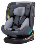 Autosjedalica Chipolino - Supreme, 360°, IsoFix, i-Size, 40-150 cm, granit - 1t