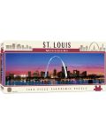 Panoramska zagonetka Master Pieces od 1000 dijelova - St. Louis, Missouri - 1t