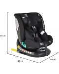 Autosjedalica Moni - Serengeti, IsoFix, I-Size, 40-150 cm, crvena - 11t